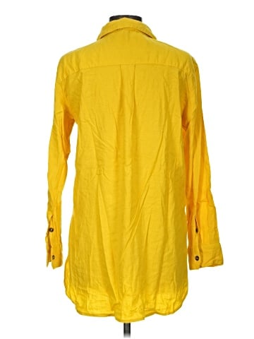 Universal Standard 3/4 Sleeve Button-Down Shirt (view 2)