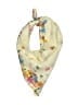 Kenzo Floral Yellow Ivory Scarf One size - photo 1