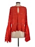 Free People Orange Pullover Sweater Size S - photo 2