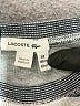 Lacoste 100% Cotton Stripes Gray Pullover Sweater Size 14 - photo 3