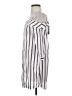 JOA Stripes White Casual Dress Size XS - photo 5