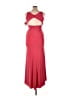 Badgley Mischka Red Cocktail Dress Size 10 - photo 2