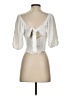 Altar'd State Ivory 3/4 Sleeve Blouse Size S - photo 2