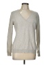 Lord & Taylor 100% Cashmere Silver Cashmere Pullover Sweater Size L (petite) - photo 1