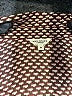 Max Studio 100% Polyester Houndstooth Brown Long Sleeve Blouse Size M - photo 7