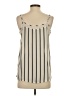Maurices 100% Polyester Ivory Sleeveless Blouse Size S - photo 2