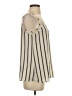 Maurices 100% Polyester Ivory Sleeveless Blouse Size S - photo 4
