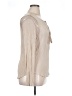 Joseph A. 100% Viscose Ivory Long Sleeve Blouse Size XL - photo 4