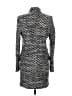 Stella McCartney Houndstooth Marled Solid Tweed Gray Black Wool Coat Size EU (IT) 38 / US 2 - photo 2