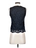 Vince Camuto Blue Sleeveless Blouse Size 0 - photo 2