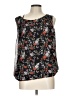 Max Studio 100% Polyester Black Sleeveless Blouse Size L - photo 1