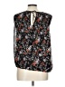 Max Studio 100% Polyester Black Sleeveless Blouse Size L - photo 2