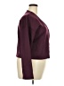 Unbranded Burgundy Blazer Size 3X; - photo 4