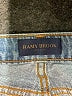 Ramy Brook 100% Cotton Graphic Blue Jeans Size 28 waist - photo 7