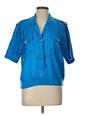 Christie & Jill 3/4 Sleeve Blouse (view 1)