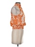 Angie Orange Sleeveless Blouse Size S - photo 4