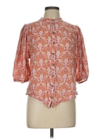 Maeve by Anthropologie 3/4 Sleeve Blouse (view 1)