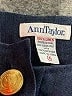 Ann Taylor 100% Linen Blue Jacket Size 4 - photo 6