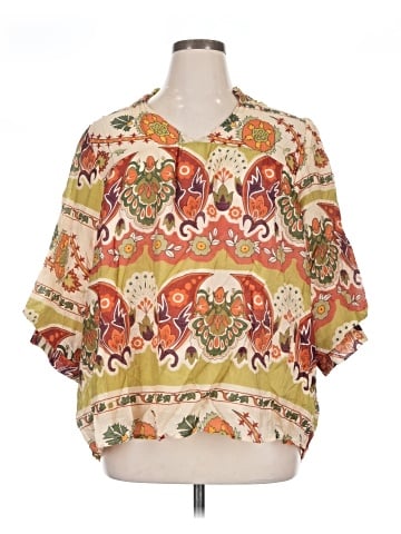 Umgee 3/4 Sleeve Blouse (view 1)