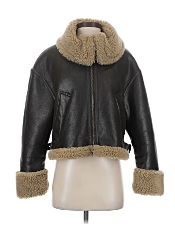 Zara Faux Fur Jacket (view 1)