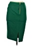 Boden Solid Green Formal Skirt Size 4R - photo 2