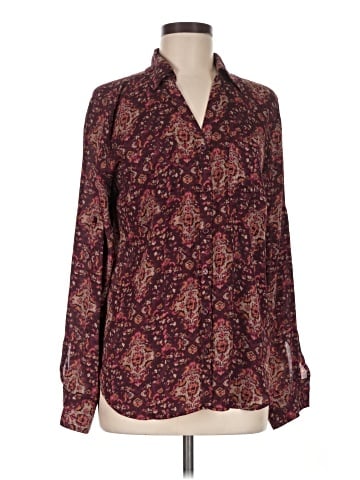 Maurices Long Sleeve Blouse (view 1)