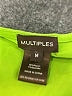 MULTIPLES Green 3/4 Sleeve Top Size M - photo 7