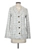 Ann Taylor 100% Polyester Tweed Ivory Blazer Size 0 Petite - photo 1