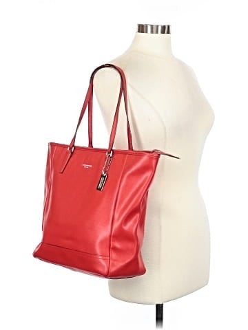 Coach Leather Tote (view 2)