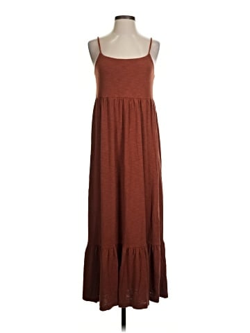 Madewell Triblend Cami Empire Tiered Midi Dress (view 1)