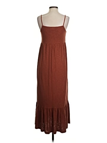 Madewell Triblend Cami Empire Tiered Midi Dress (view 2)
