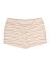 Ann Taylor LOFT Stripes Ivory Shorts Size 6 - photo 1