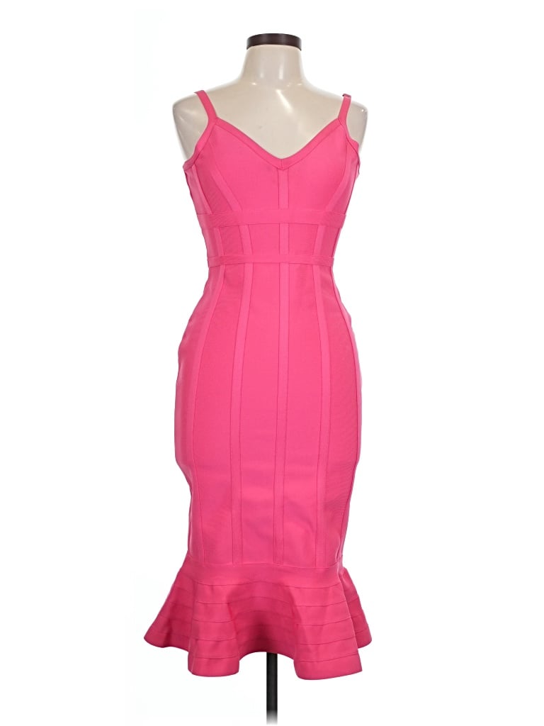 Pre-owned Assorted Brands Cocktail Dress In Pink