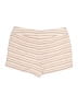 Ann Taylor LOFT Stripes Ivory Shorts Size 6 - photo 2