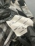 AB Studio Metallic Silver Short Sleeve Blouse Size XL - photo 8