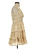 Lush Paisley Yellow Cocktail Dress Size XS - photo 4