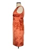 Max and Cleo 100% Polyester Orange Cocktail Dress Size 2 - photo 5