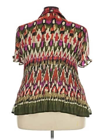 DressBarn Short Sleeve Blouse (view 2)