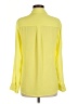 Express 100% Polyester Yellow Long Sleeve Blouse Size M - photo 2