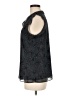 CAbi 100% Polyester Black Sleeveless Blouse Size M - photo 5