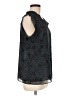 CAbi 100% Polyester Black Sleeveless Blouse Size M - photo 4