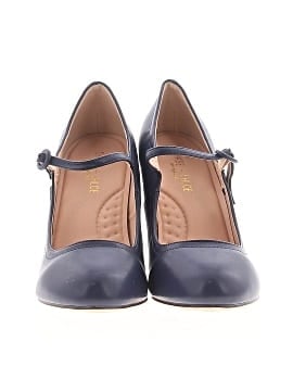 ladies navy blue dress shoes Touch Ups Lena 12 Women's historybounding and historically Navy Blue Wedding Shoes, Silky