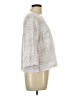 Sigrid Olsen Silver 3/4 Sleeve Blouse Size L - photo 4