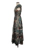 Shein 100% Polyester Paisley Blue Casual Dress Size 4 - photo 5