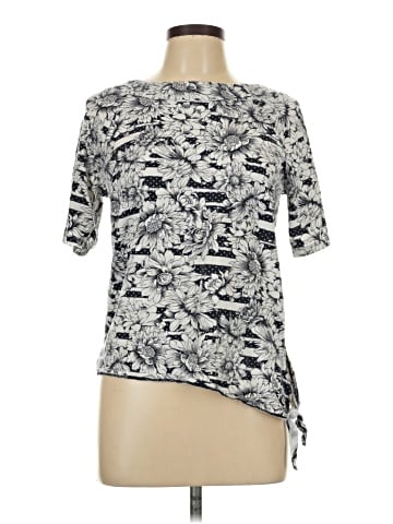 Jones New York Signature Short Sleeve Blouse (view 1)