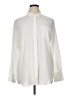 Nine West 100% Polyester Solid Ivory Long Sleeve Blouse Size XL - photo 1