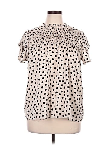 Ann Taylor Short Sleeve Blouse (view 1)