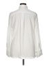 Nine West 100% Polyester Solid Ivory Long Sleeve Blouse Size XL - photo 2