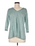 Eileen Fisher 100% Linen Teal Pullover Sweater Size M - photo 1