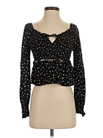 Celebrity Pink Long Sleeve Blouse (view 1)